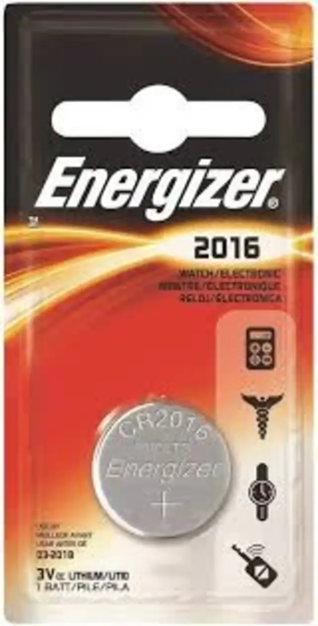 Energizer Battery 3 Volts 2016 1 Piece